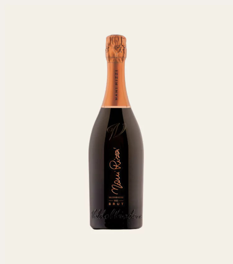 Eine Flasche MAGNUM 1,5l Nani Rizzi Superiore Brut DOCG der Weinkellerei Nani Rizzi